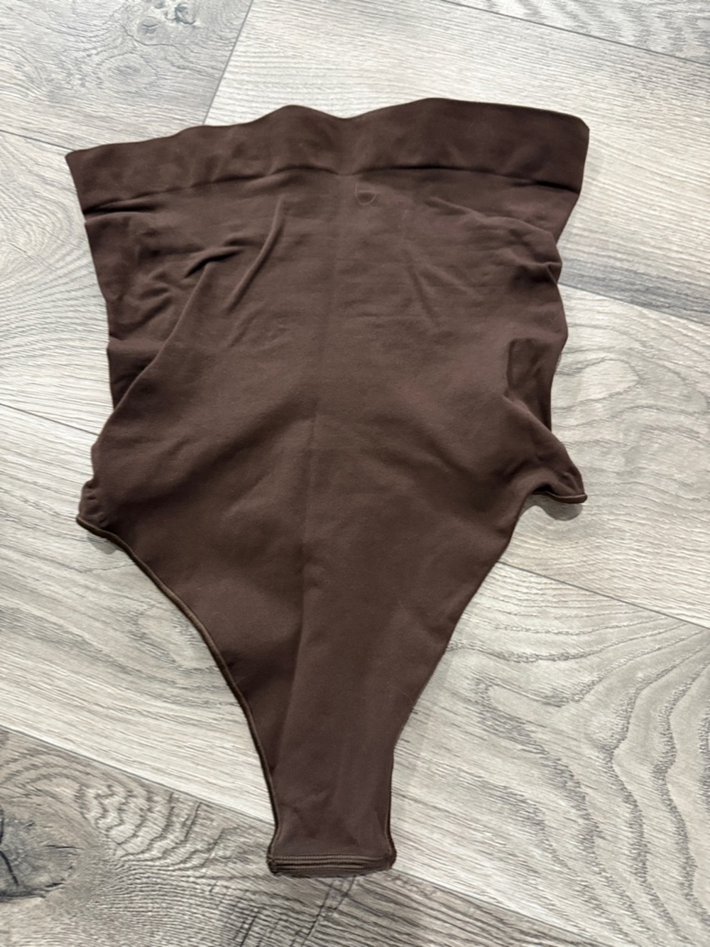 SKIMS Everyday Scuplt High-Waisted Thong Dark Brown Size 2XL NEW